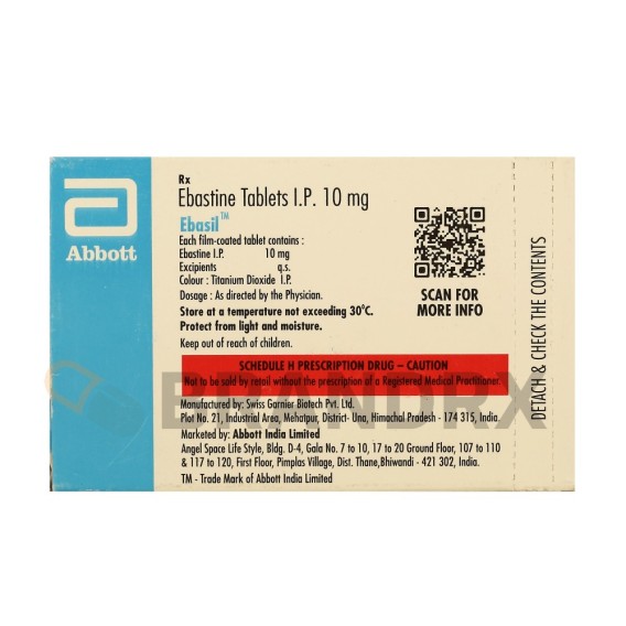 Ebasil 10 mg Abbott Healthcare Pvt. Ltd.