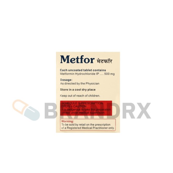 Metfor 500 mg Cipla